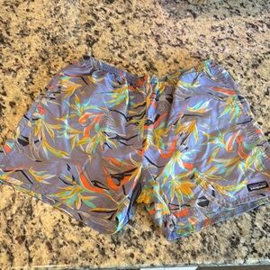Patagonia Tropical Print Swim Shorts